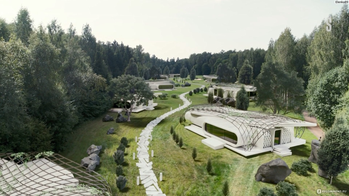 "Матушка Россия, эко-городок Два Холма"...