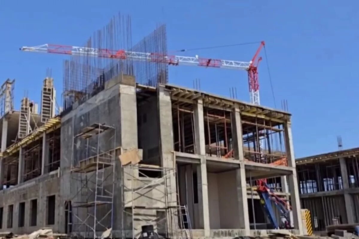    Строительство поликлиники в Выселковском районе Кубани отстает от графика