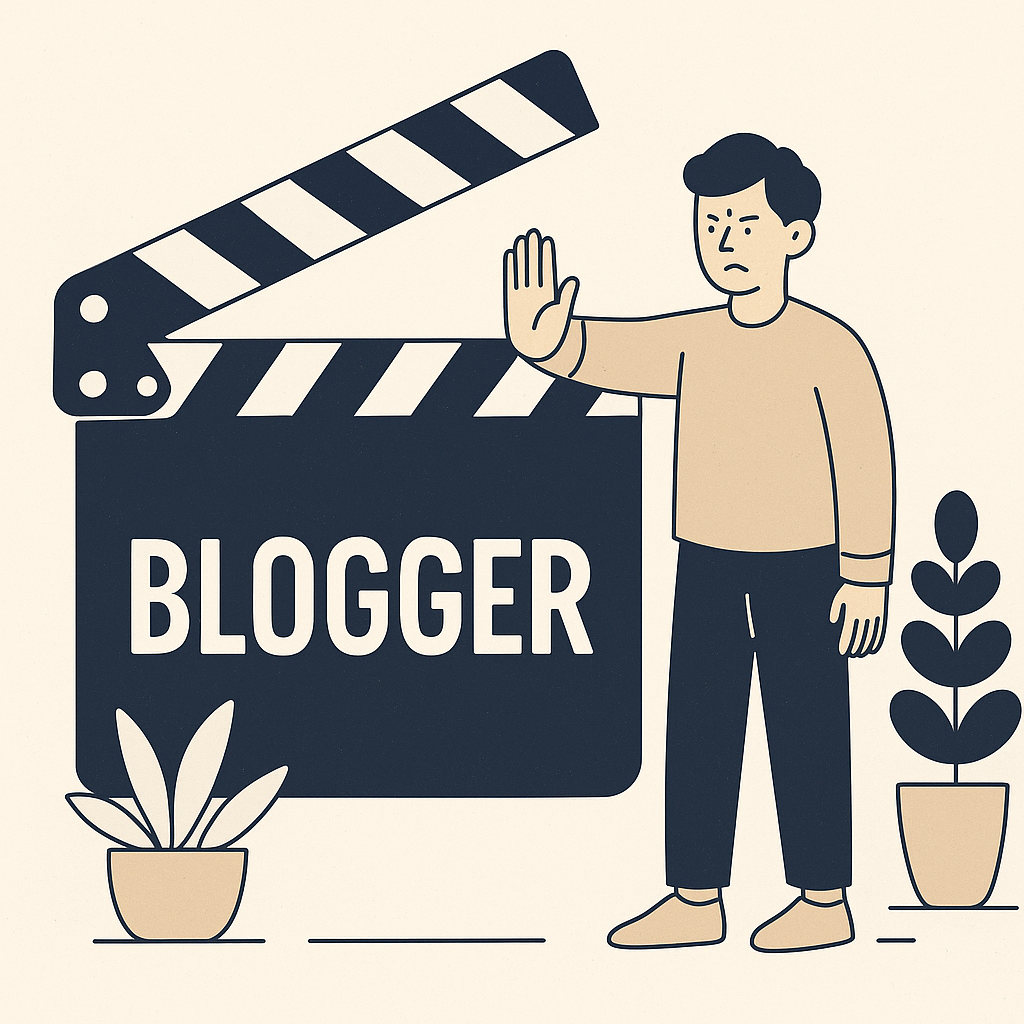 Это не про блогинг. Это про присутствие. Про то, что ты есть. Со смыслом. С тоном. С дыханием.