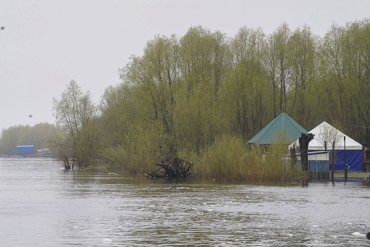    Уровень воды в Оби остановился на отметке 932 сантиметра
