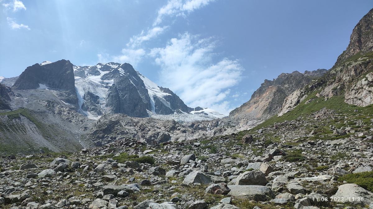 ледник Гумачи и одноименная гора