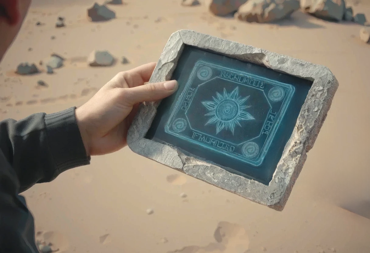 Удивительные артефакты нашли в Ливии. Фотореконструкция.