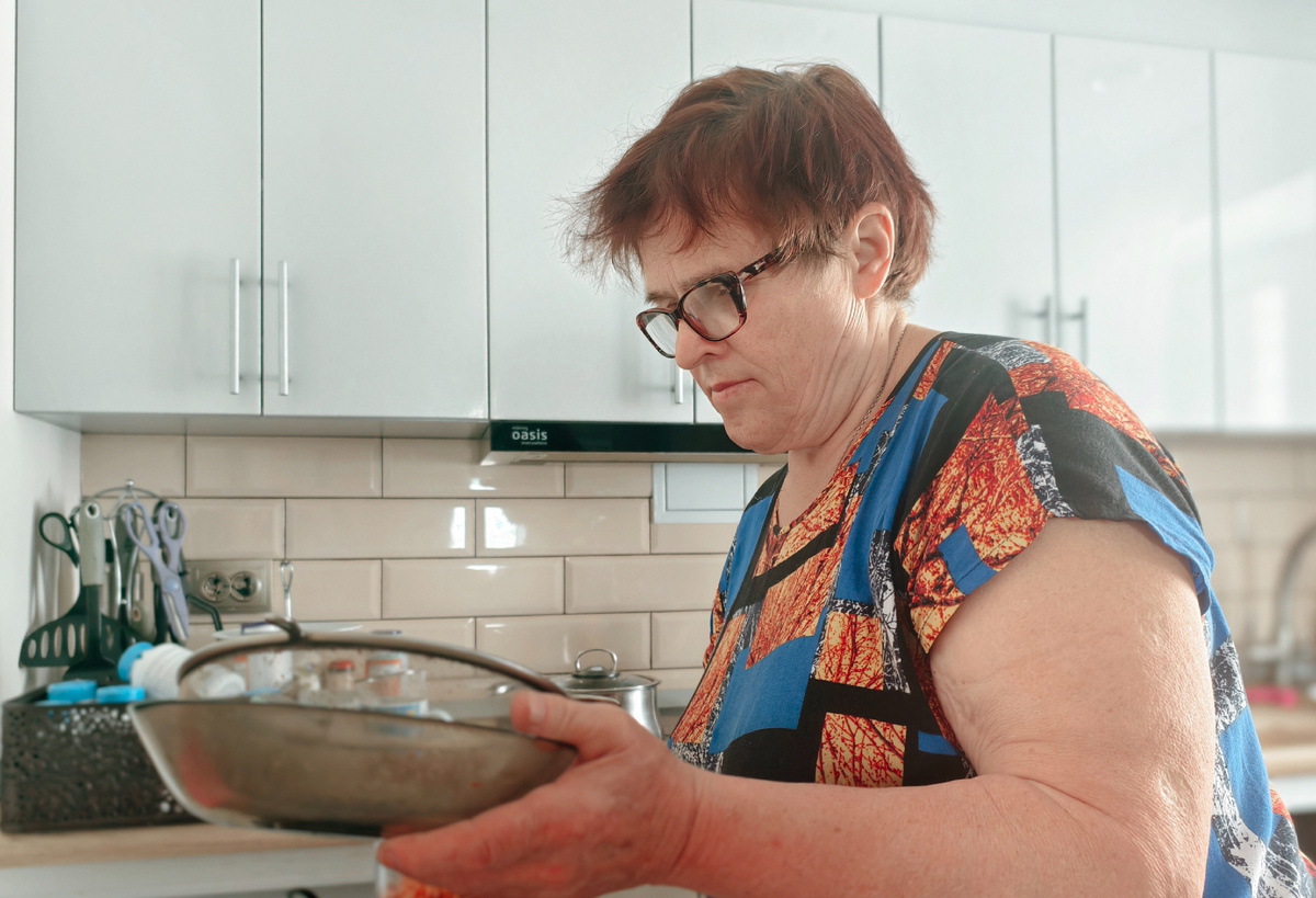 Михална на кухне