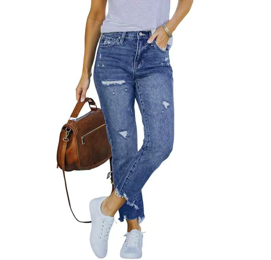 рваные скинни