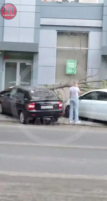    Фото: скриншот из видео в телеграм-канале «ЧП Саратов»