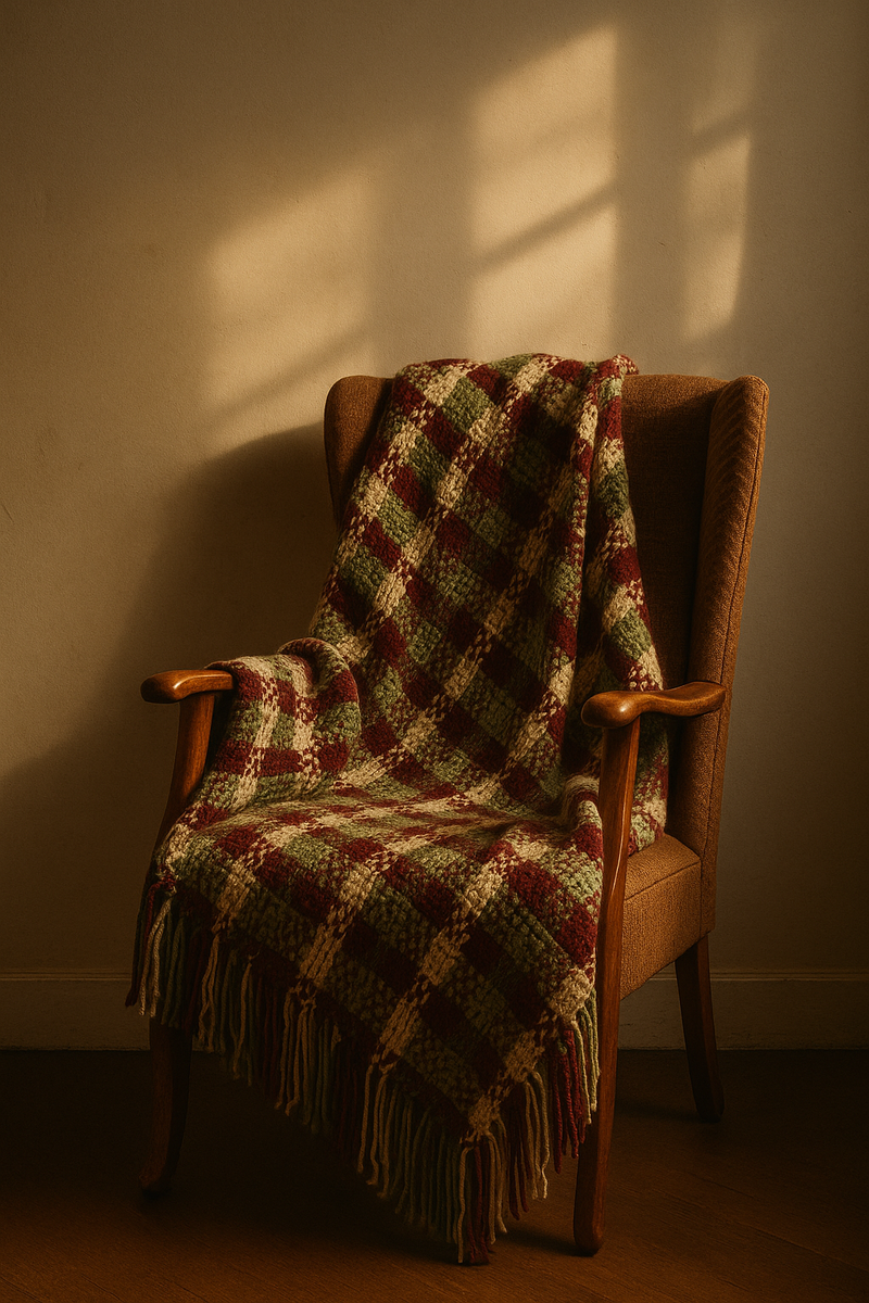 Те самые кресло и плед