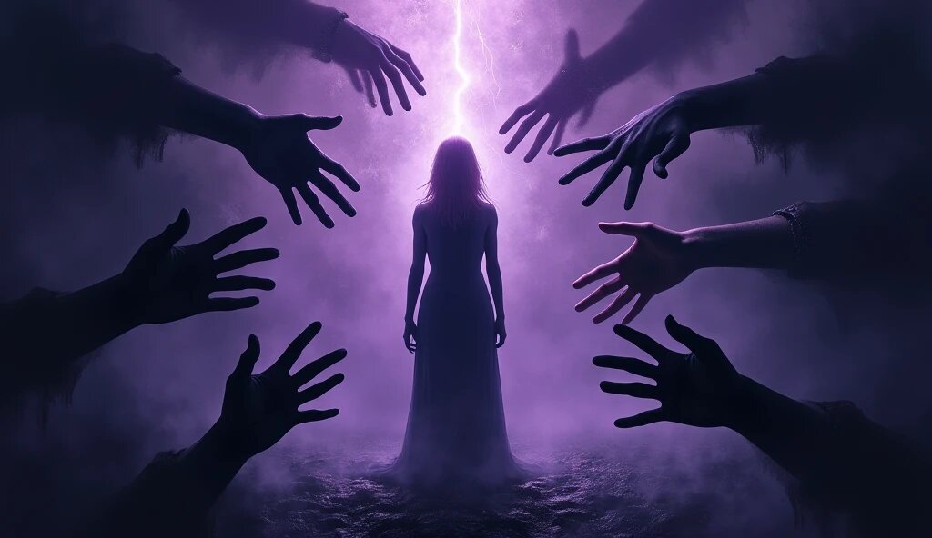 они тянули свои черные руки