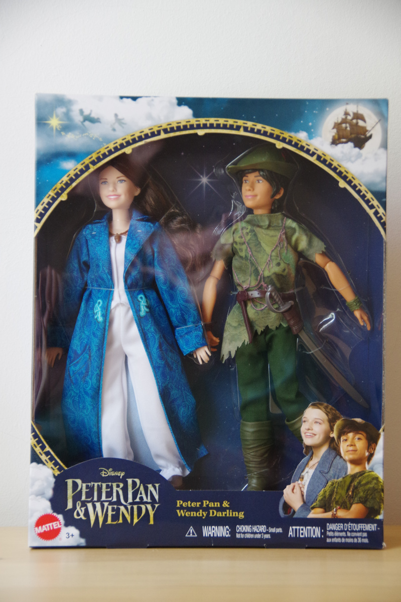 Питер Пэн и Венди. Коробка. Фото автора