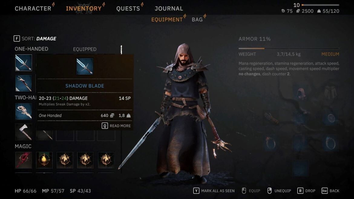    No Item Requirements