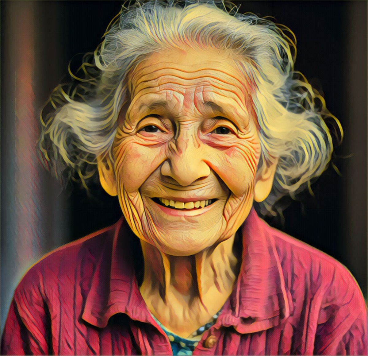 Эсфирь Марковна тронута до слёз, что она кому-то нужна