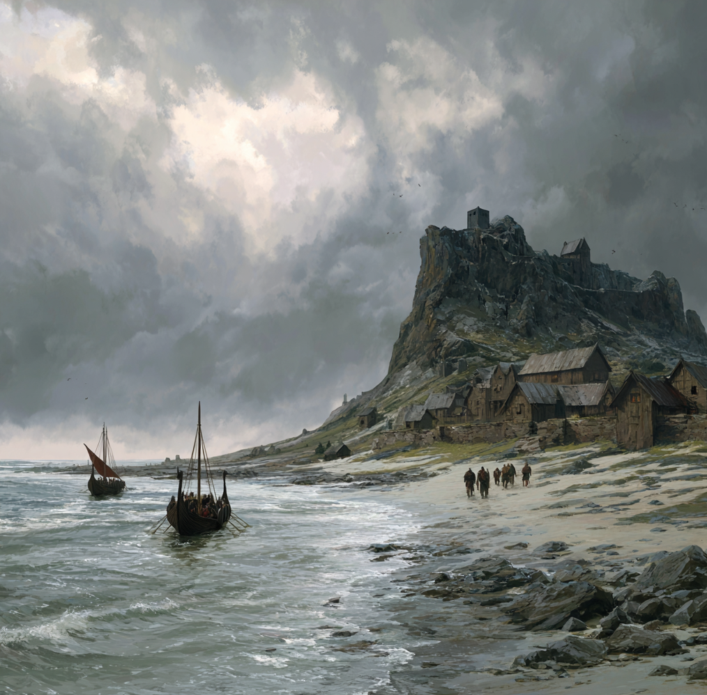 Драккары на горизонте - что-то из разряда бытовых ужасов средневекового крестьянина.