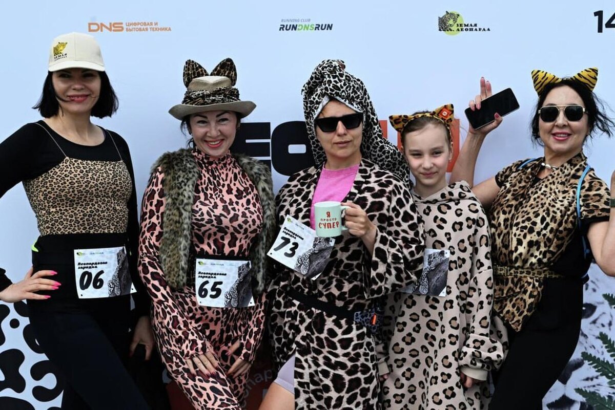 Во Владивостоке представили "леопардовую коллекцию"  @РИА Новости 