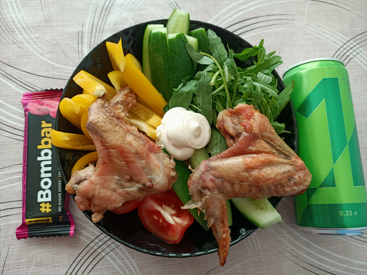 Низкоуглеводный ужин и вкусняшки 