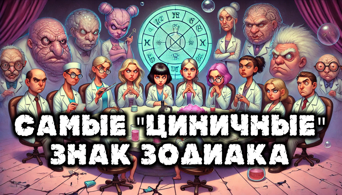Самые "Циничные" Знак Зодиака