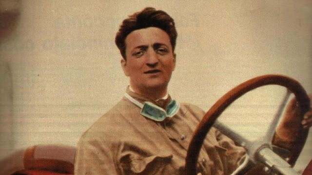 Энцо Феррари в молодости. Изображение взято из открытых источников