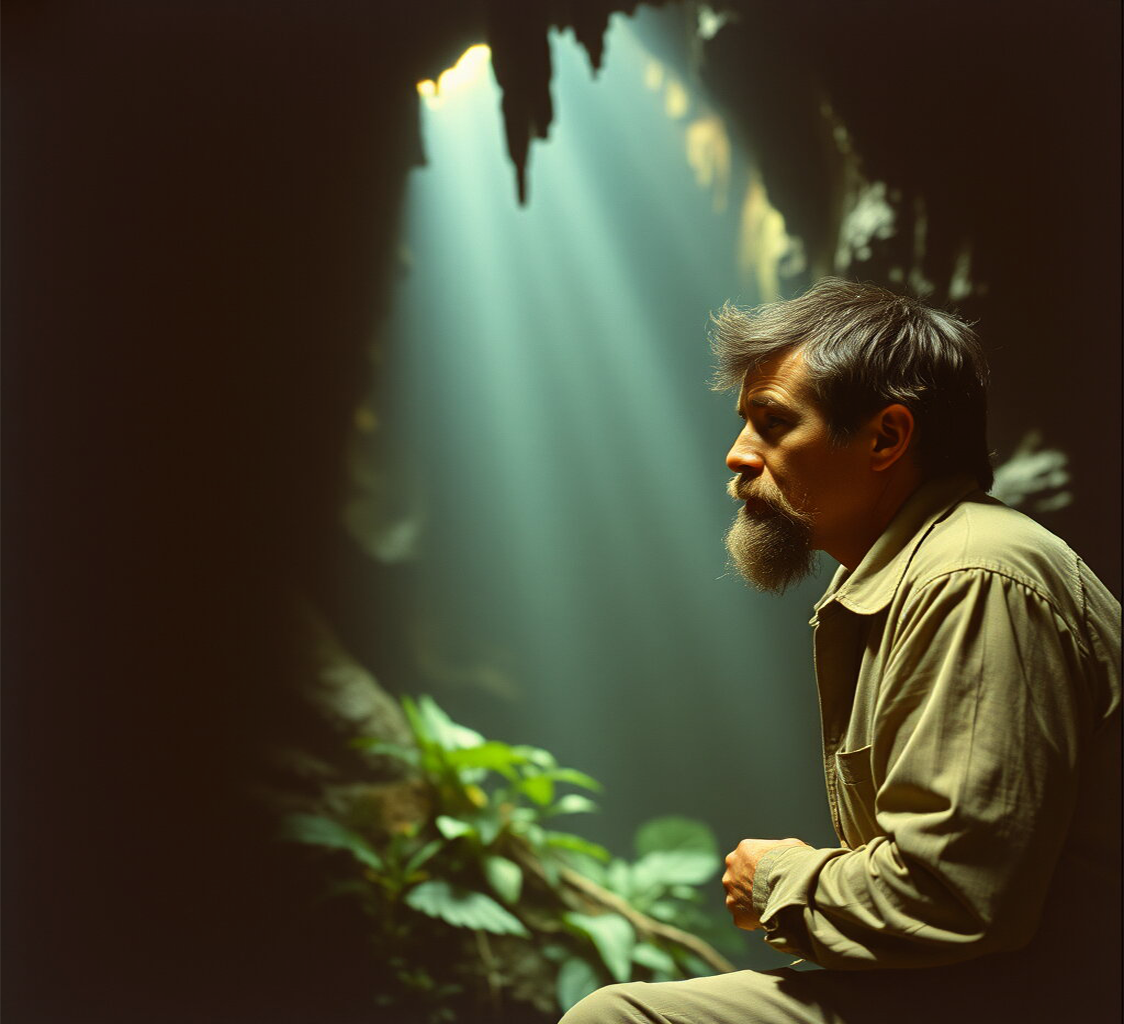 В пещере силы резко оставили меня.