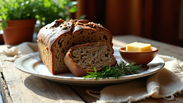 Гречневый протеиновый хлебушек