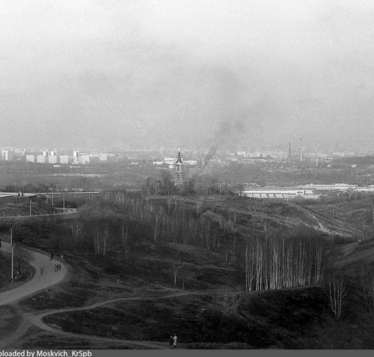 Природный заказник "Крыласткие холмы" в 80-е гг.