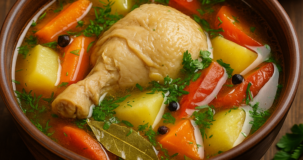 Шурпа из курицы: ароматный восточный суп, покоряющий с первой ложки