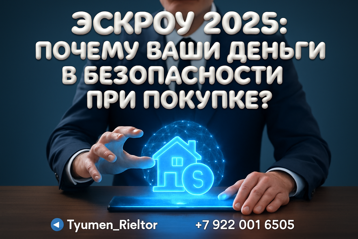    Эскроу 2025: почему ваши деньги в безопасности при покупке? Святослав Шакин