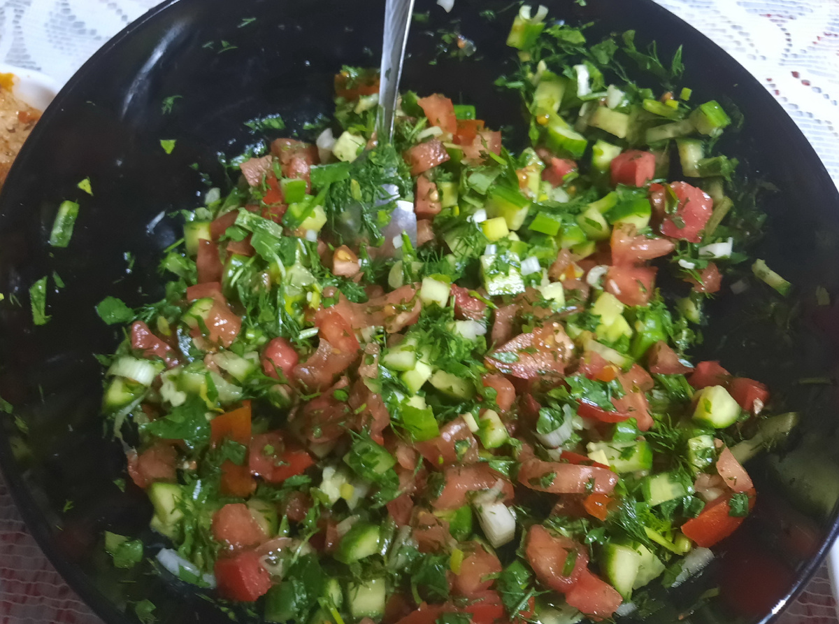 Салат без соли и масла - совсем не такой салат