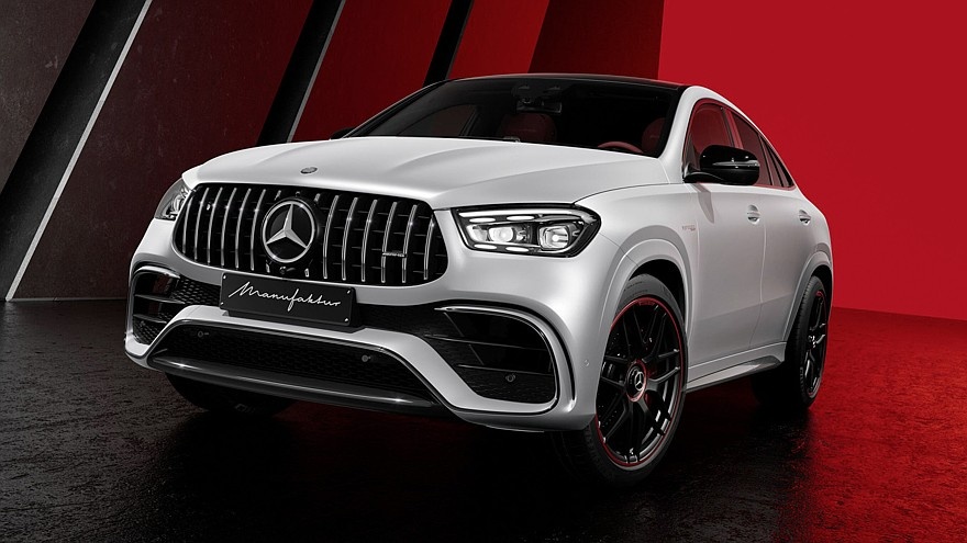    На фото: Mercedes-AMG GLE 63 S Coupe Manufaktur Arctic Silver Edition