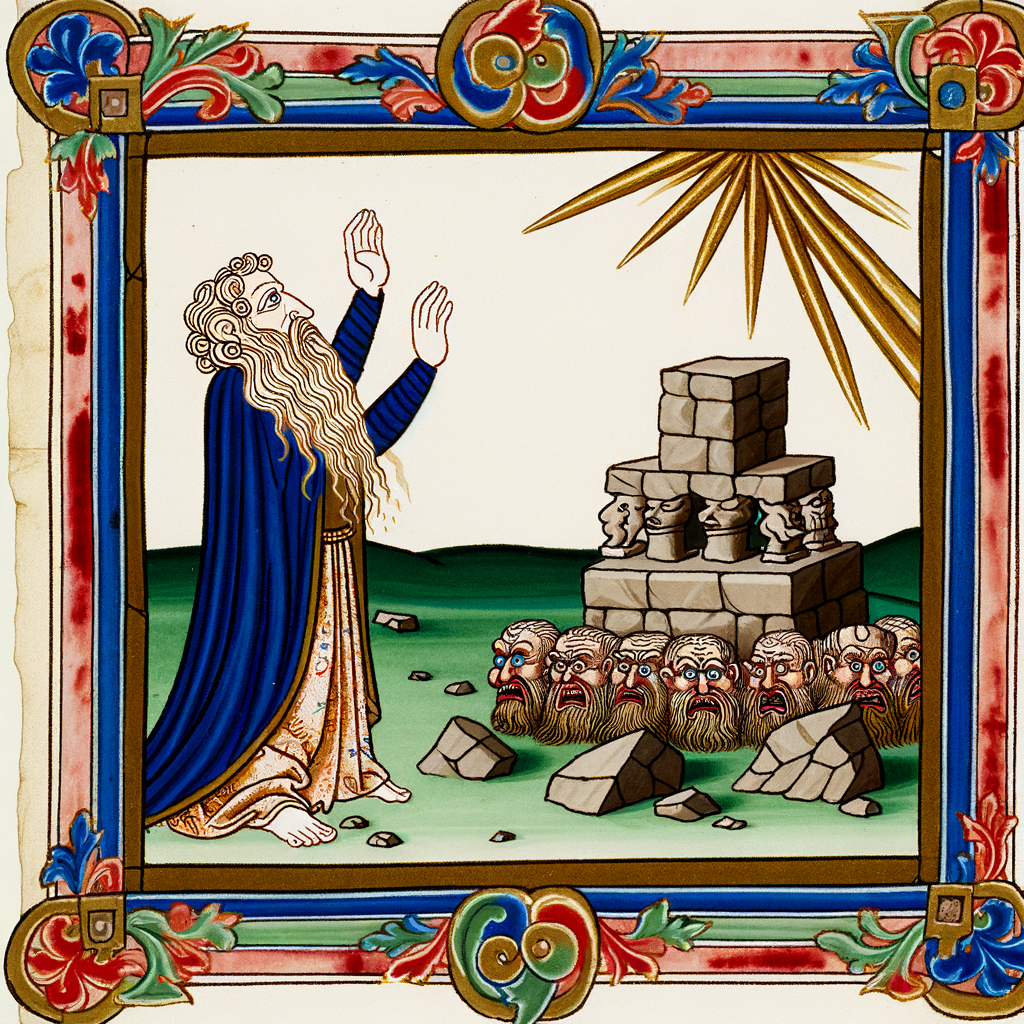 Авраам служит Богу