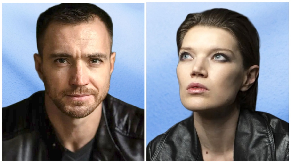 Актер Евгений Шириков и его жена Ленора. Коллаж. Автор: Елена Д.