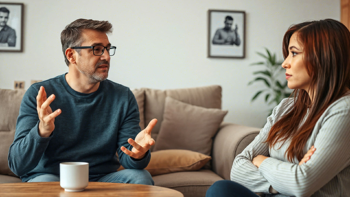 — Давай разведемся. Мне надоело так жить. Работа, долги за эту квартиру, твоя мама. Всё это как замкнутый круг, — сказал муж