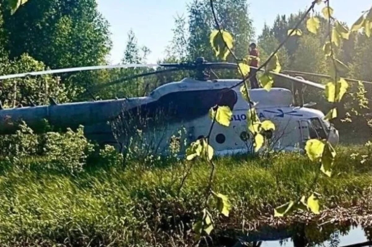    Российская авиация назвала посадку вертолета Ми-8 авиационным инцидентом