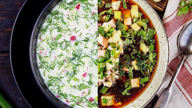 Топ 5 рецептов окрошки