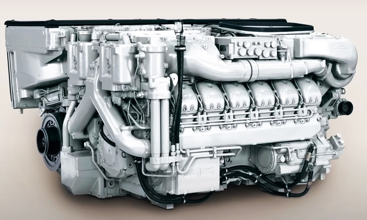 Двигатель MTU MT883 Ka-501