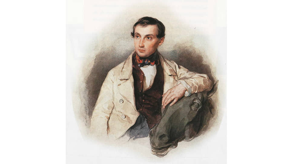 Скульптор Петр Карлович Клодт. Рисунок Петра Соколова, примерно 1830-е годы.📷Фото: wikipedia.org / Петра Соколов