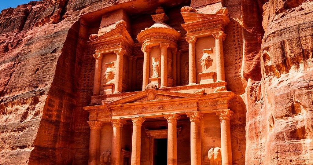 Петра — розовый город, который спрятан в пустыне