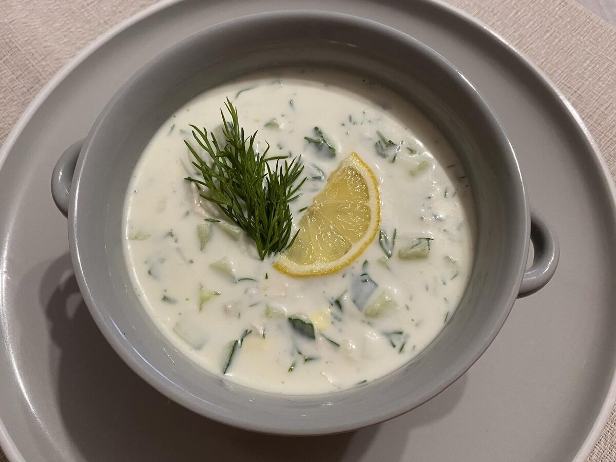 Окрошка, ПП(правильное питание). Фото автора