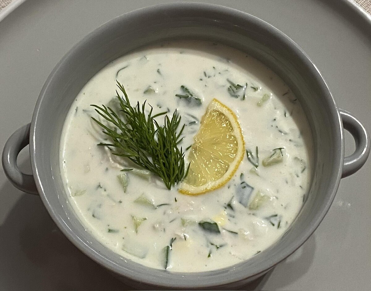 Окрошка, ПП(правильное питание). Фото автора