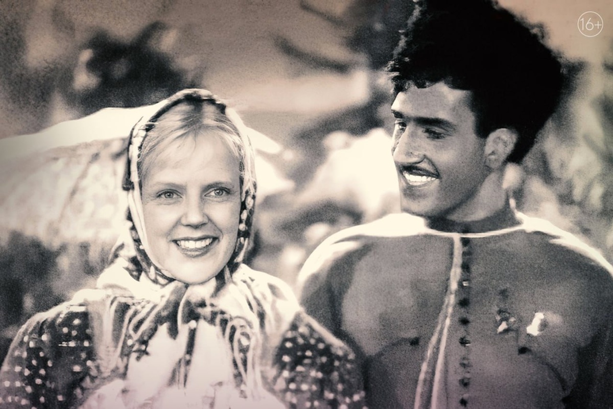 Кадр из фильма "Свинарка и пастух"