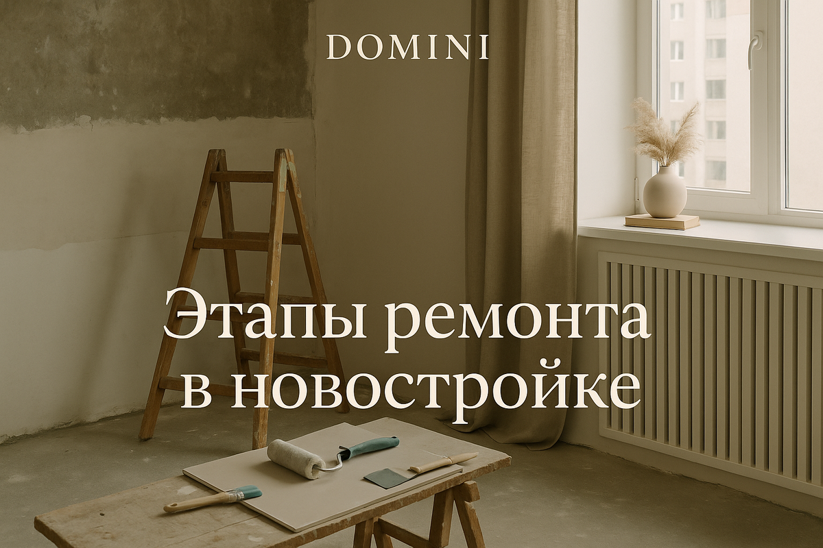    Этапы ремонта под ключ в новостройке: пошаговый гайд для вас