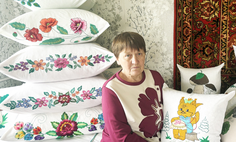 Смотрите, какие работы в галерее у Тамары Климчени из д. Малиново Копыльского района