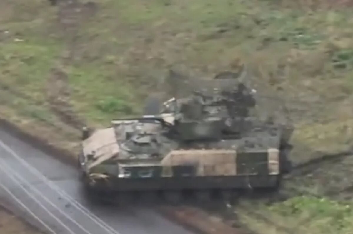    Бойцы ВС РФ захватили два танка Abrams и три БТР MaxxPro в Сумской области