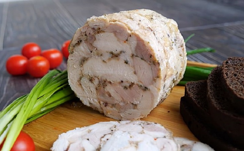 Простая домашняя куриная колбаса в банке: вкусно, быстро, без особых хлопот