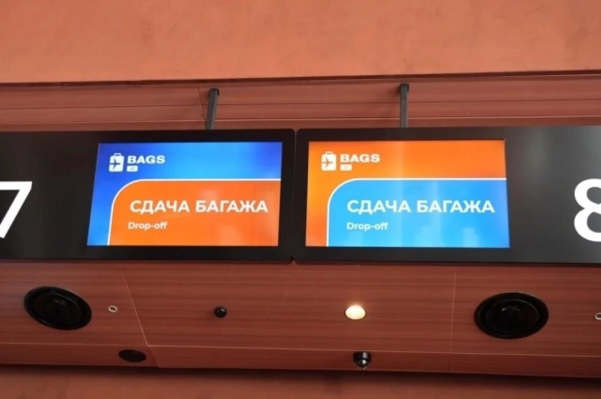    В аэропорту Камчатки установили систему самостоятельной регистрации багажа