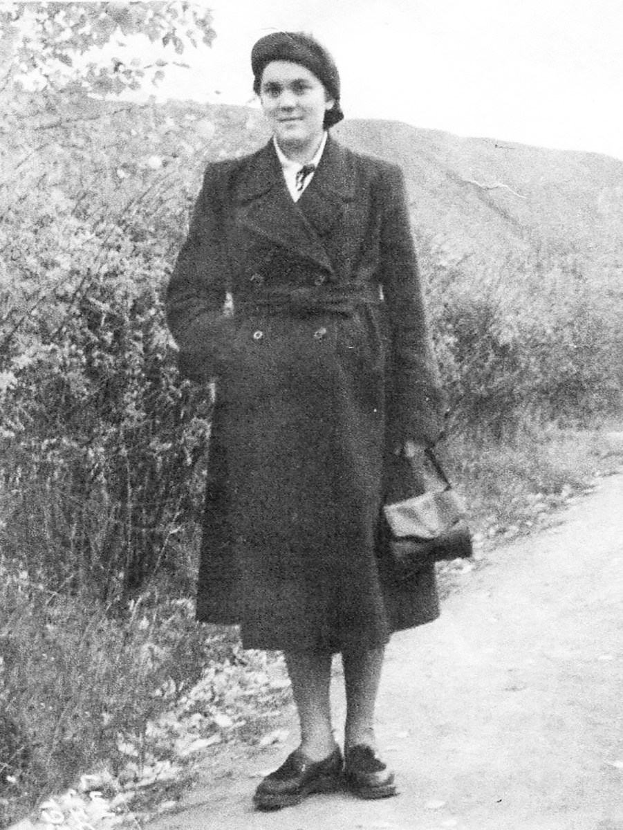 На курсах пионервожатых. 1950-е годы.