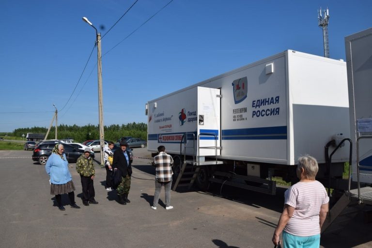    В Шарлыке более 400 человек получили медпомощь от специалистов «Поезда здоровья» Мария Чалкина