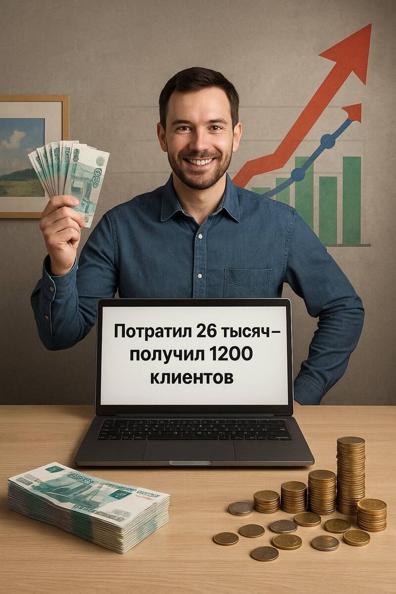 «Потратил 26 тысяч — получил 1200 клиентов». Реальный кейс, как я взорвал Авито в нише, где конкуренты дышат в спину