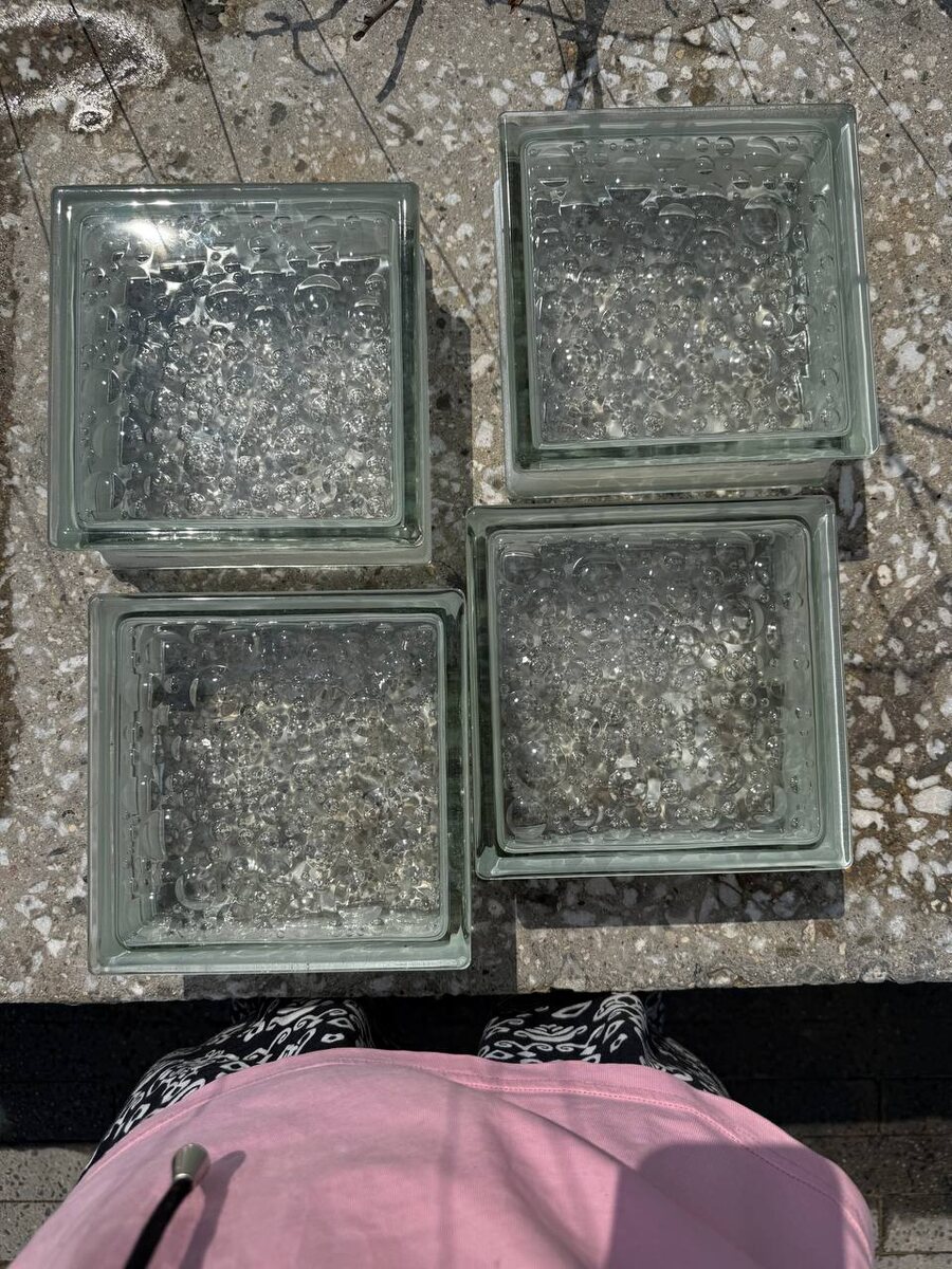 современные стеклоблоки