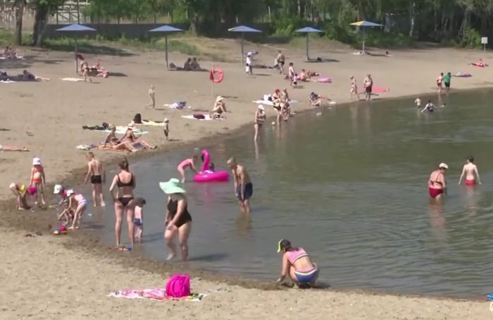 Кадр репортажа nsknews.info.