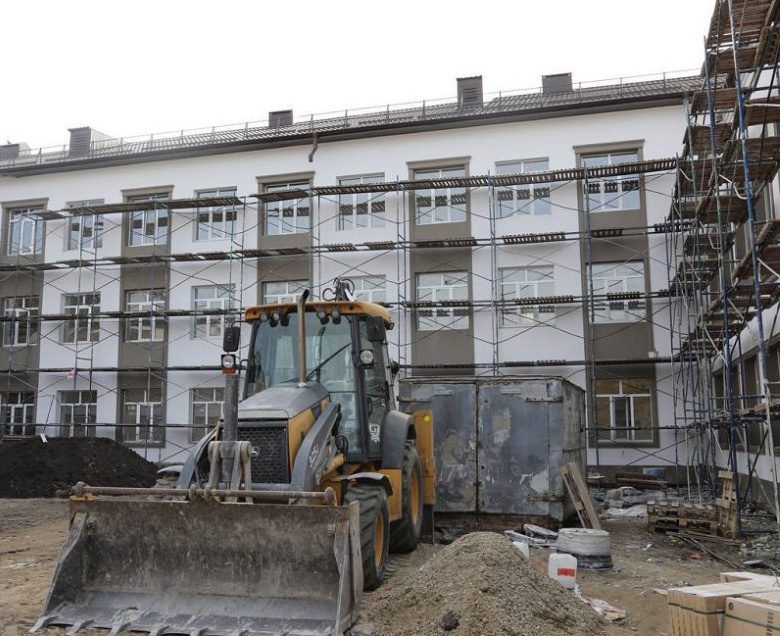 Еще недавно в ЦКР им. Ю. А. Гагарина шли ремонтные работы