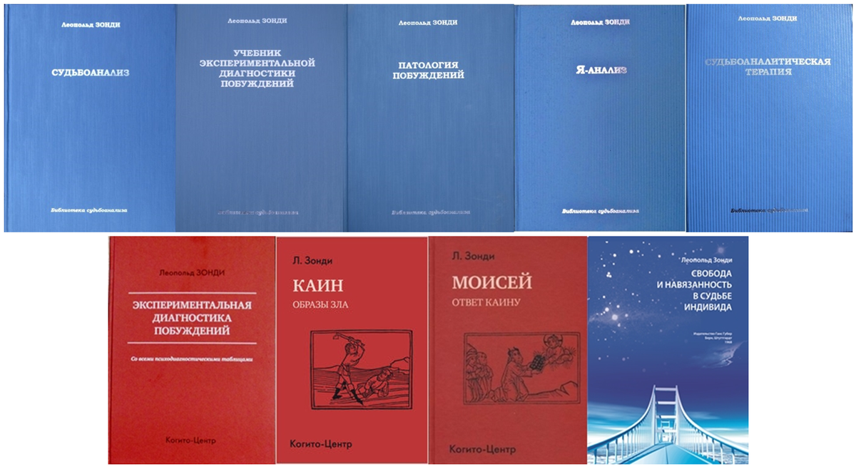 Переведенные и изданные в России книги Л. Зонди