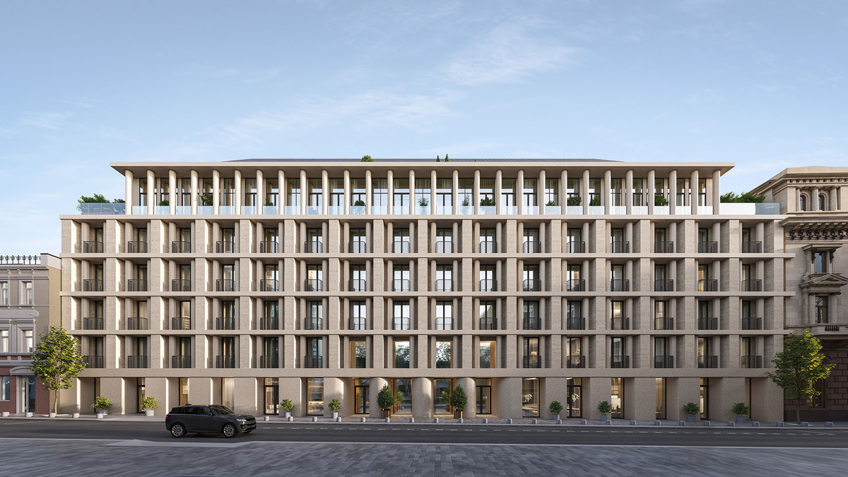    Комплекс клубных домов класса de luxe «Рождественка 8»